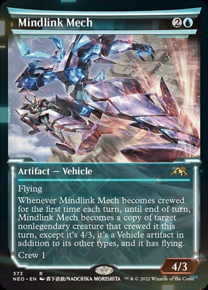 Mindlink Mech (Showcase Soft Glow) [Kamigawa: Neon Dynasty] | Good Games North