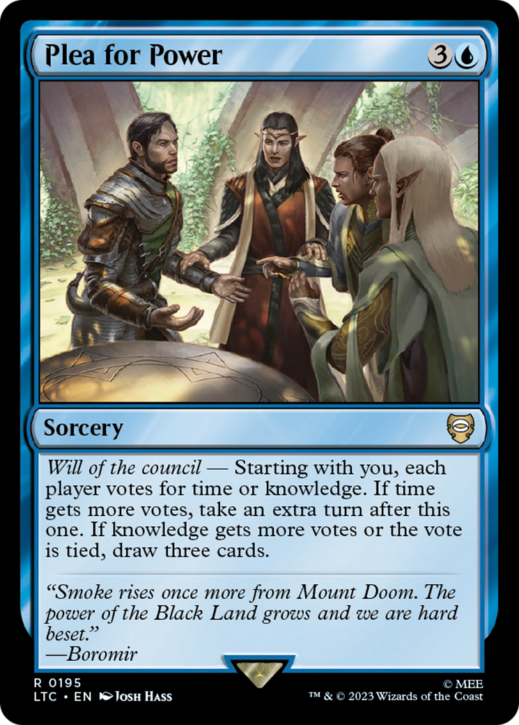 Plea for Power [The Lord of the Rings: Tales of Middle-Earth Commander] | Good Games North