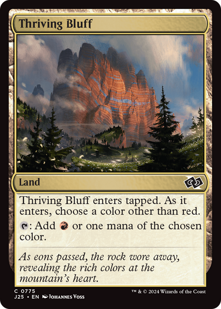 Thriving Bluff [Foundations Jumpstart] | Good Games North