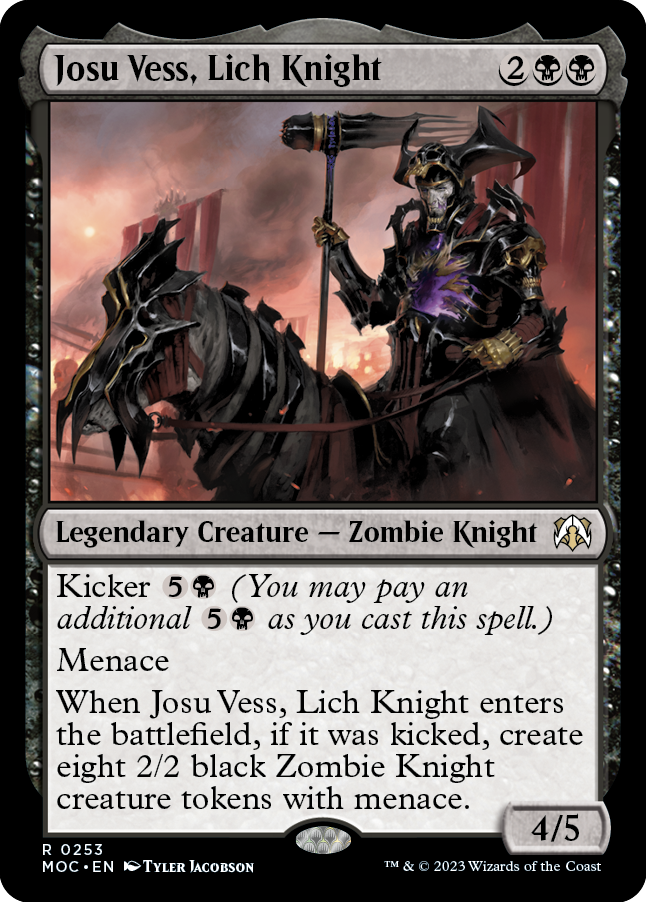 Josu Vess, Lich Knight [March of the Machine Commander] | Good Games North