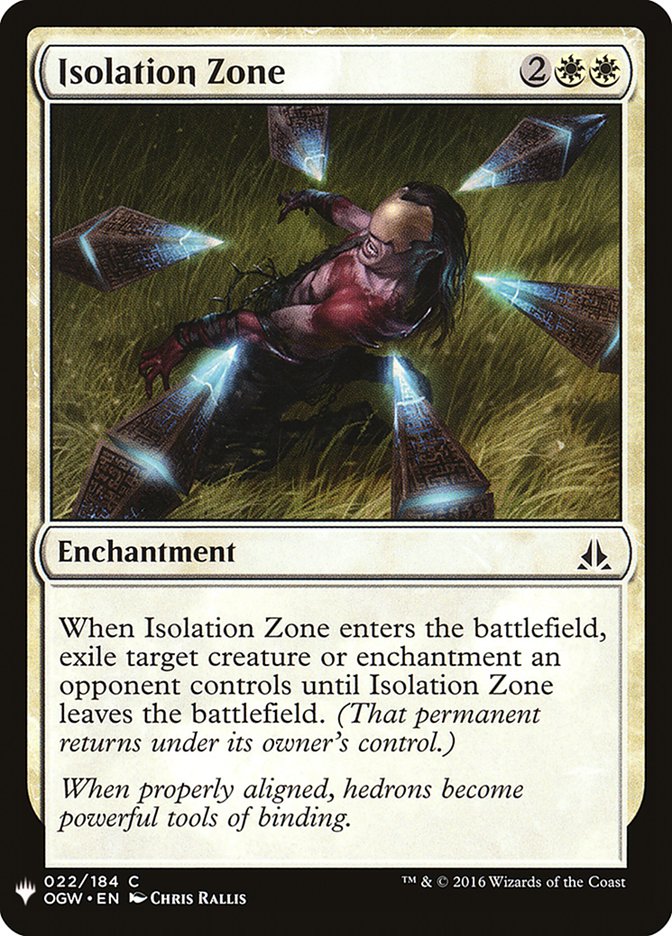 Isolation Zone [Mystery Booster] | Good Games North