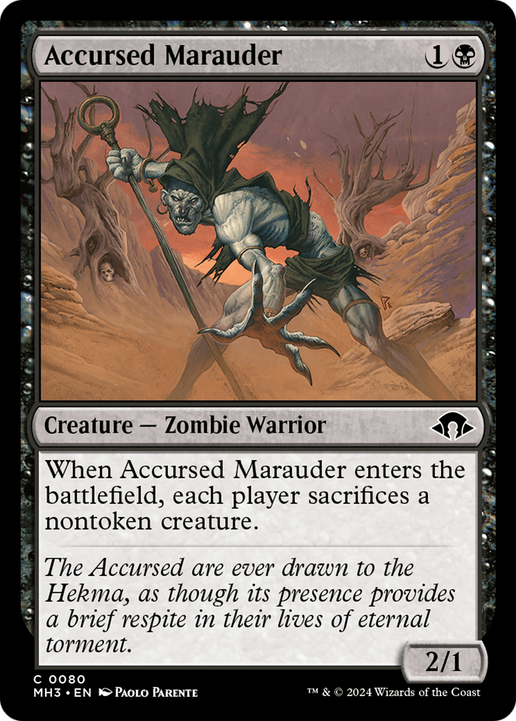 Accursed Marauder [Modern Horizons 3] | Good Games North