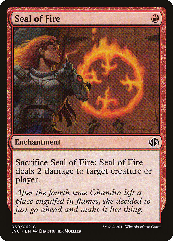 Seal of Fire 50/62 (Duel Decks: Anthology)  | Good Games North