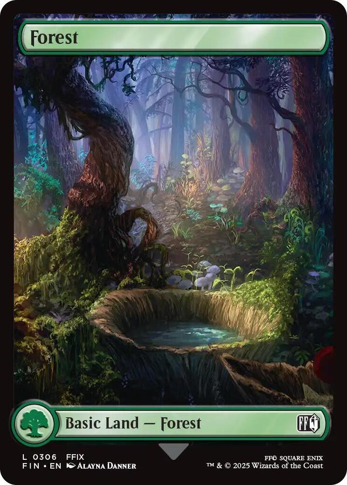 Forest 0306 306 (FINAL FANTASY)  - Full Art Foil | Good Games North