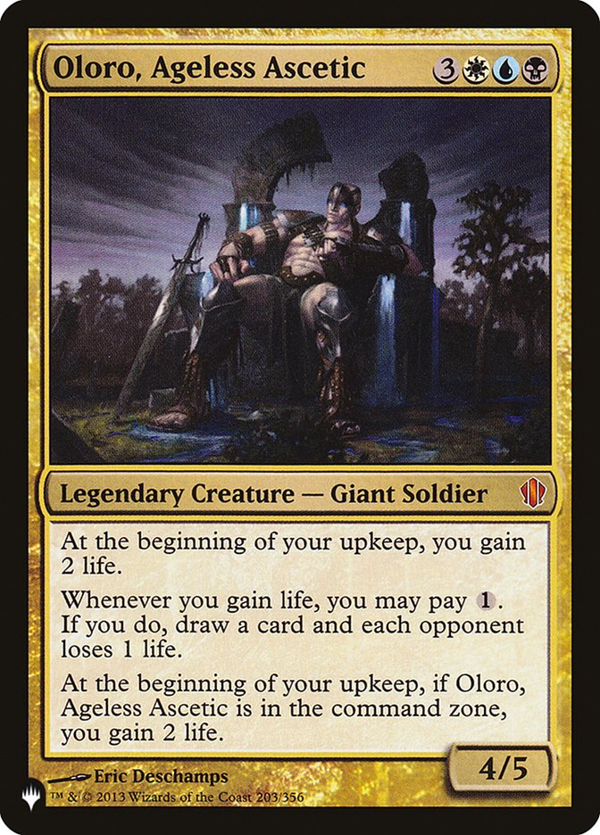 Oloro, Ageless Ascetic [The List] | Good Games North