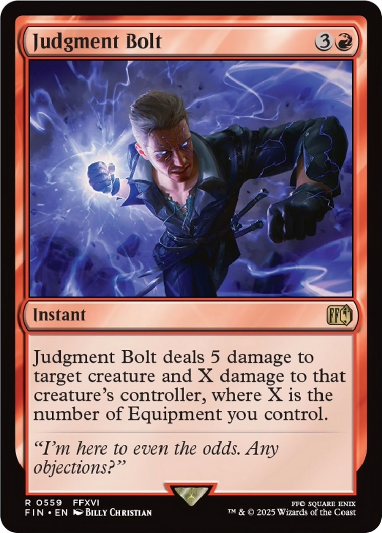 Judgment Bolt [FINAL FANTASY] | Good Games North