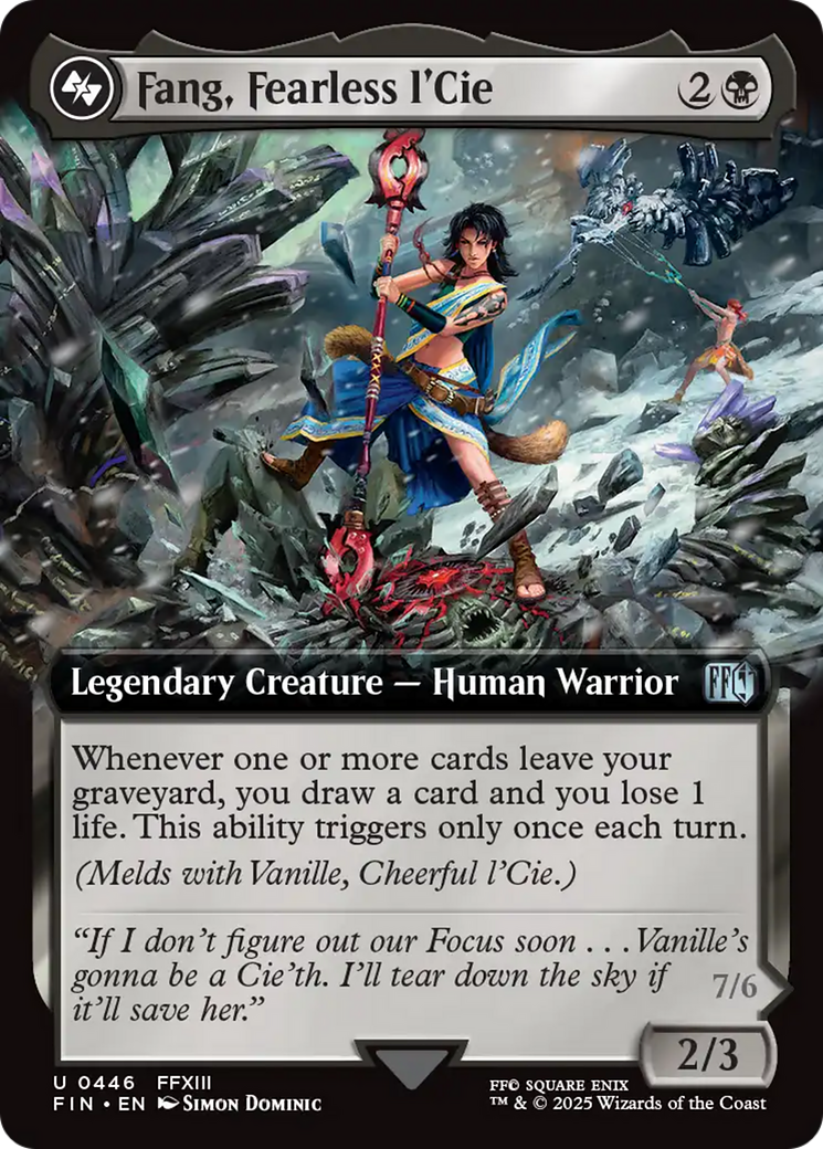 Fang, Fearless l'Cie (Extended Art) [FINAL FANTASY] | Good Games North