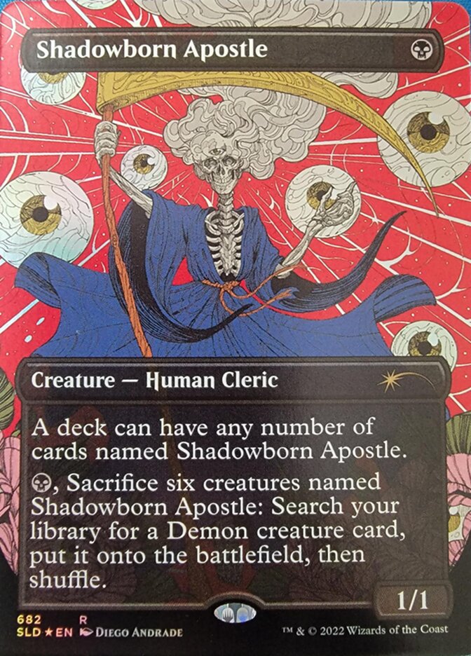 Shadowborn Apostle (Borderless) (682) [Secret Lair Drop Promos] | Good Games North