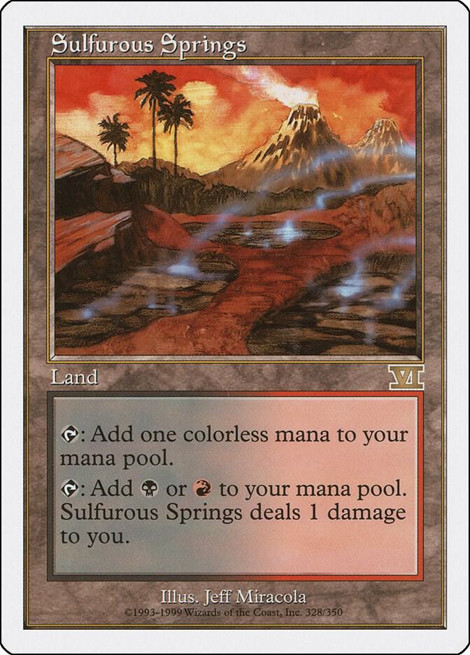 Sulfurous Springs 328/350 (Classic Sixth Edition)  | Good Games North