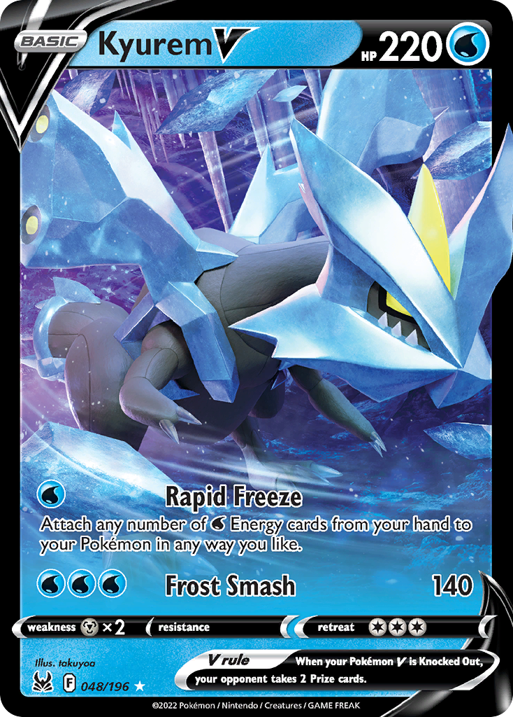Kyurem V (048/196) (Jumbo Card) [Sword & Shield: Lost Origin] | Good Games North
