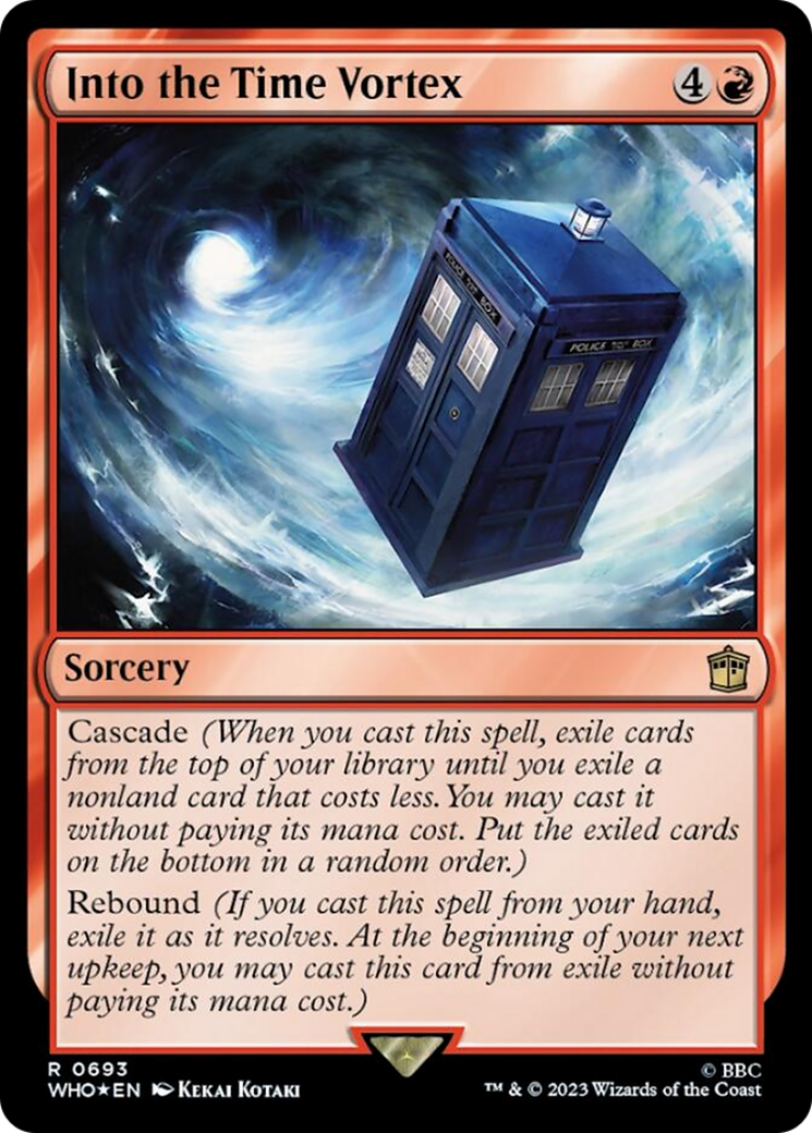 Into the Time Vortex (Surge Foil) [Doctor Who] | Good Games North