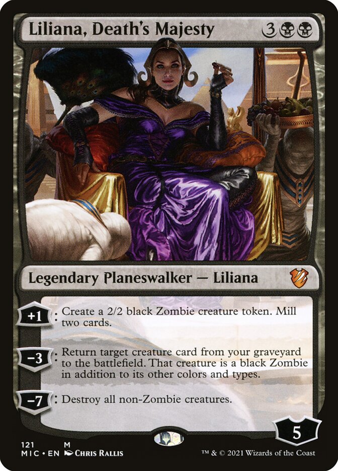 Liliana, Death's Majesty 121/38 (Commander: Innistrad: Midnight Hunt)  | Good Games North