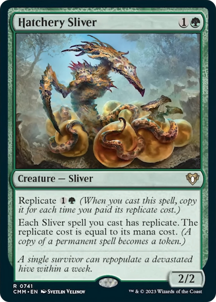 Hatchery Sliver [Commander Masters] | Good Games North