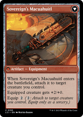 Idol of the Deep King // Sovereign's Macuahuitl [The Lost Caverns of Ixalan] | Good Games North