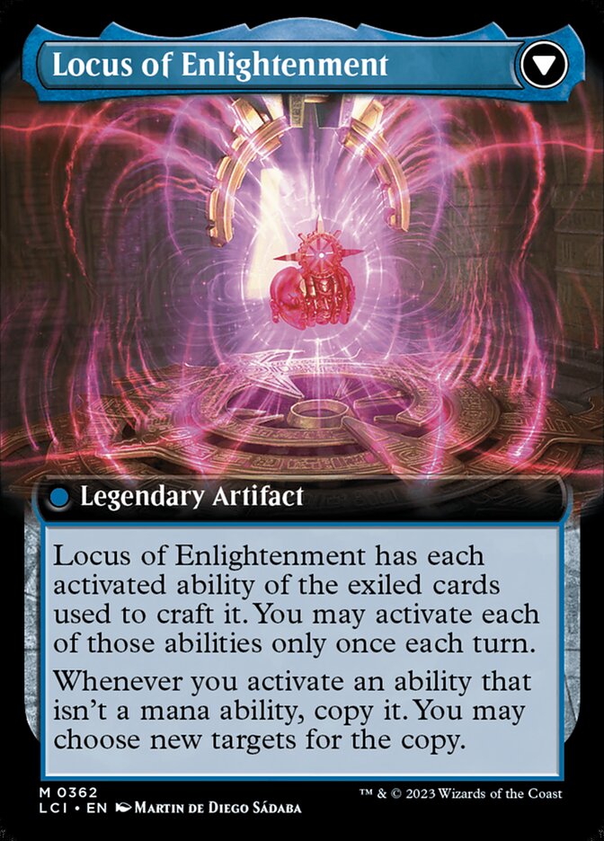 The Enigma Jewel // Locus of Enlightenment (Extended Art) [The Lost Caverns of Ixalan] | Good Games North