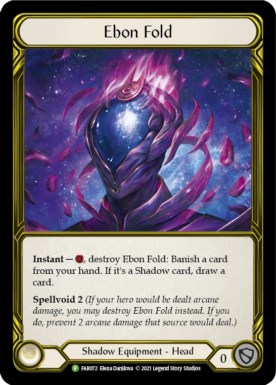 Ebon Fold (Golden) [FAB072] (Promo)  Cold Foil | Good Games North