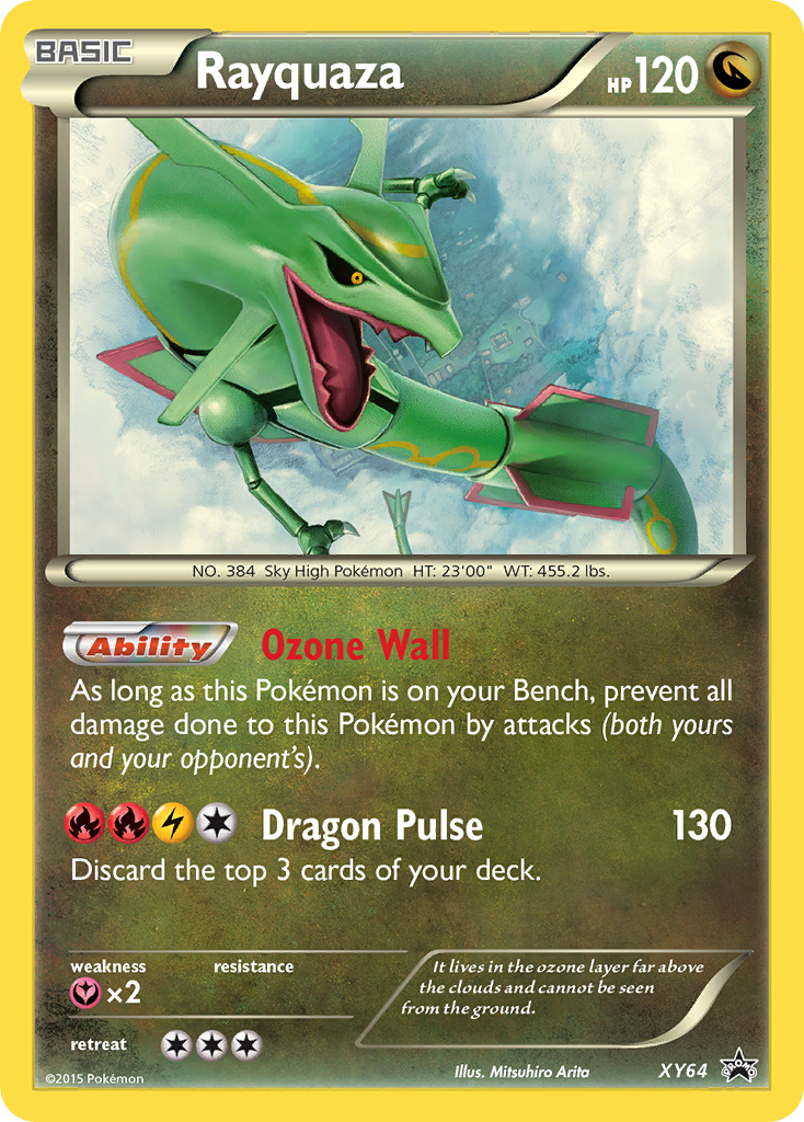 Rayquaza (XY64) [XY: Black Star Promos] | Good Games North