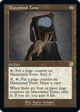 Mazemind Tome (The Brothers' War: Retro Frame Artifacts)  - Foil | Good Games North