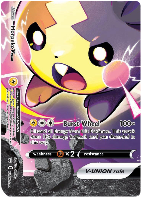 Morpeko V-Union (SWSH289) [Sword & Shield: Black Star Promos] | Good Games North