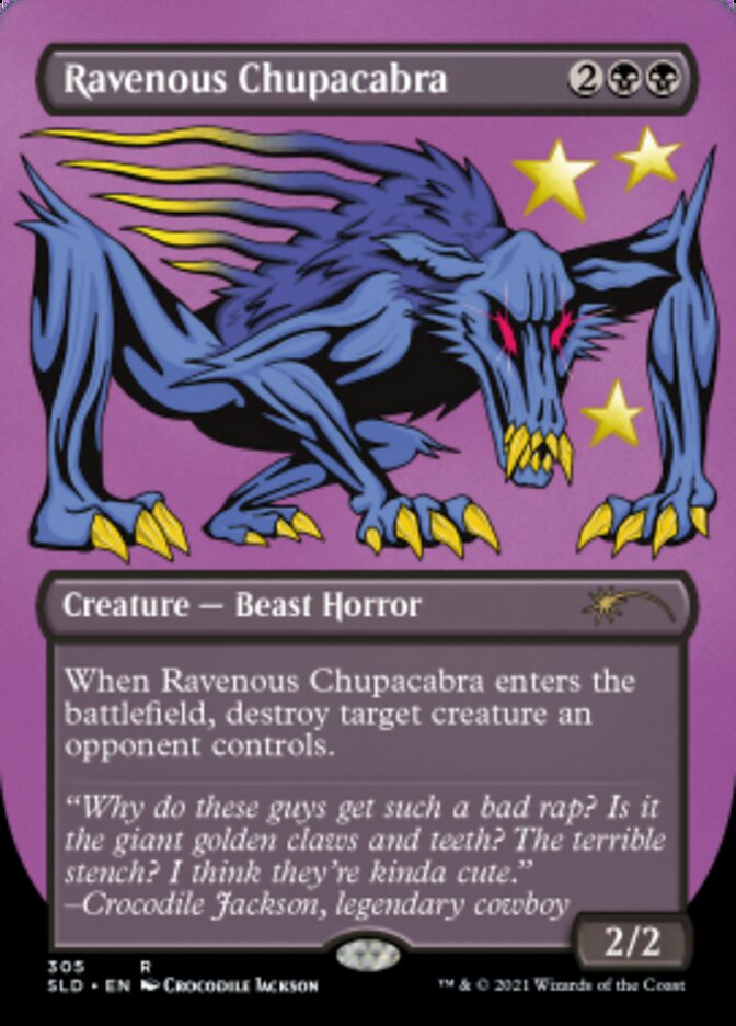 Ravenous Chupacabra (Borderless) [Secret Lair Drop Series] | Good Games North