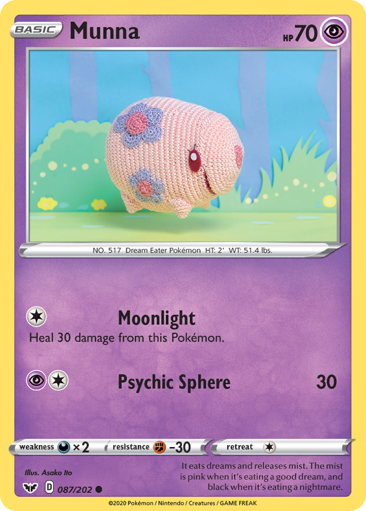 Munna (087/202) [Sword & Shield: Base Set] | Good Games North