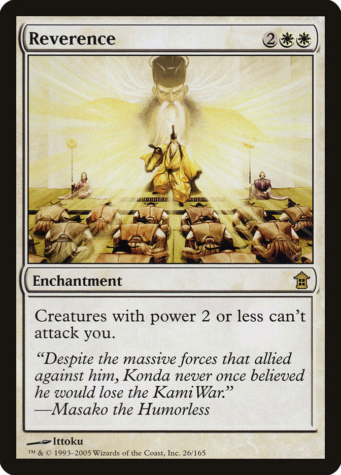 Reverence [Saviors of Kamigawa] | Good Games North