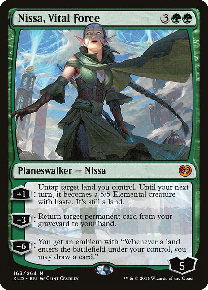 Nissa, Vital Force (Kaladesh)  | Good Games North