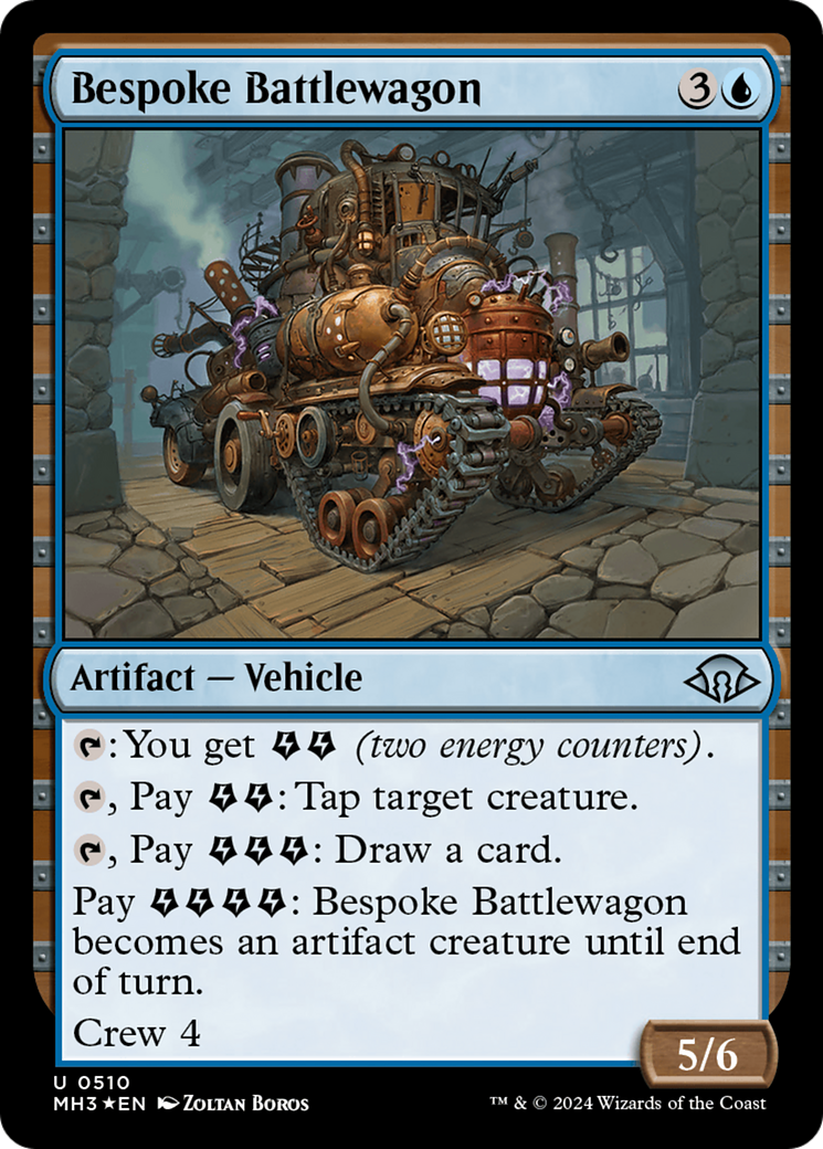 Bespoke Battlewagon (Ripple Foil) [Modern Horizons 3] | Good Games North
