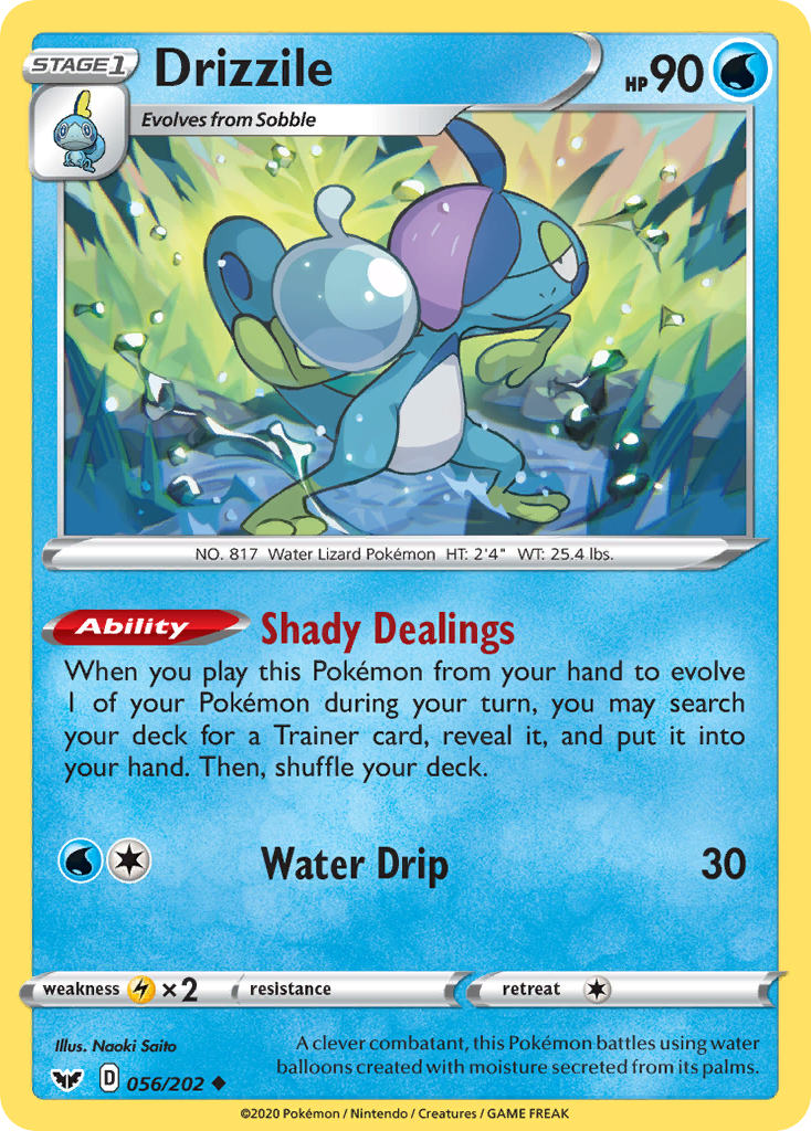 Drizzile (056/202) [Sword & Shield: Base Set] | Good Games North