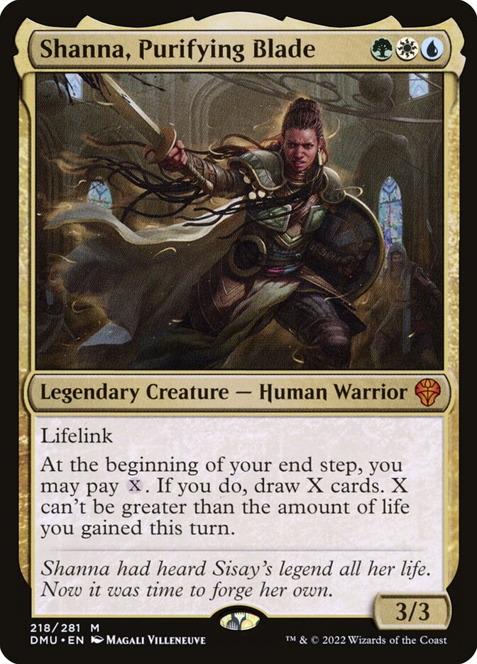 Shanna, Purifying Blade (Dominaria United)  - undefined | Good Games North