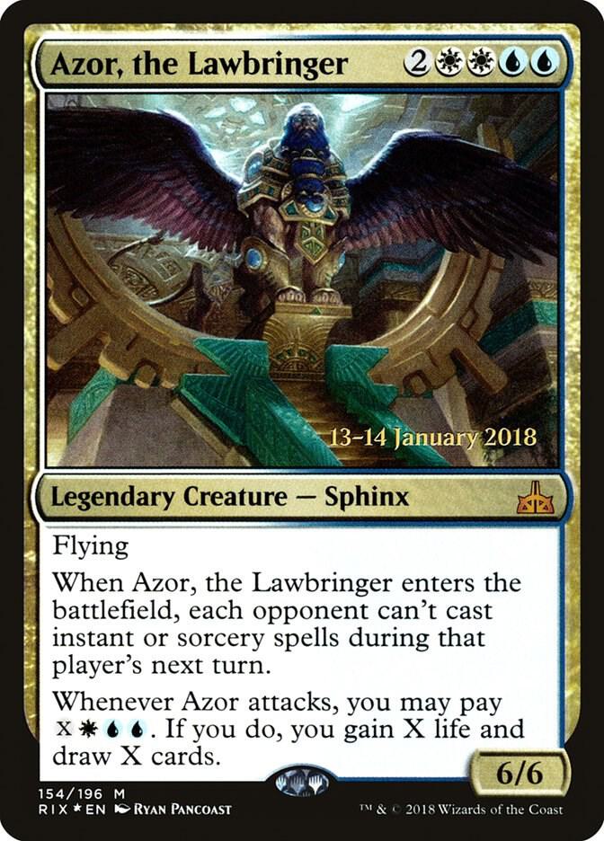 Azor the Lawbringer (Prerelease Cards)  - Foil | Good Games North