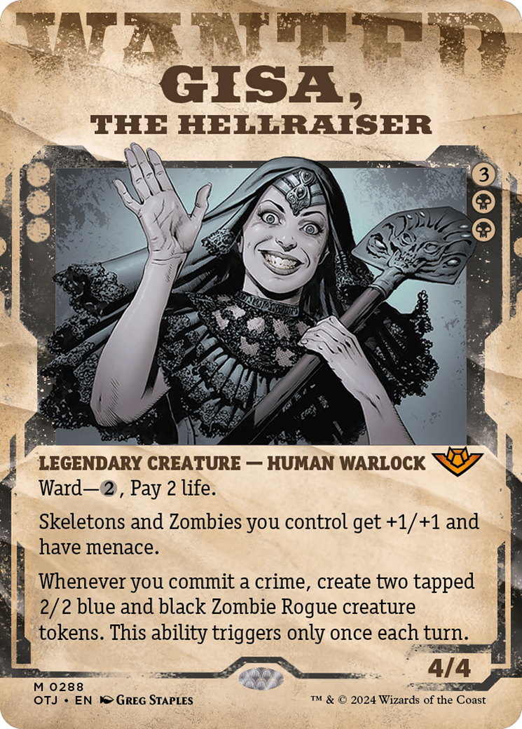 Gisa, the Hellraiser (Showcase) [Outlaws of Thunder Junction] | Good Games North