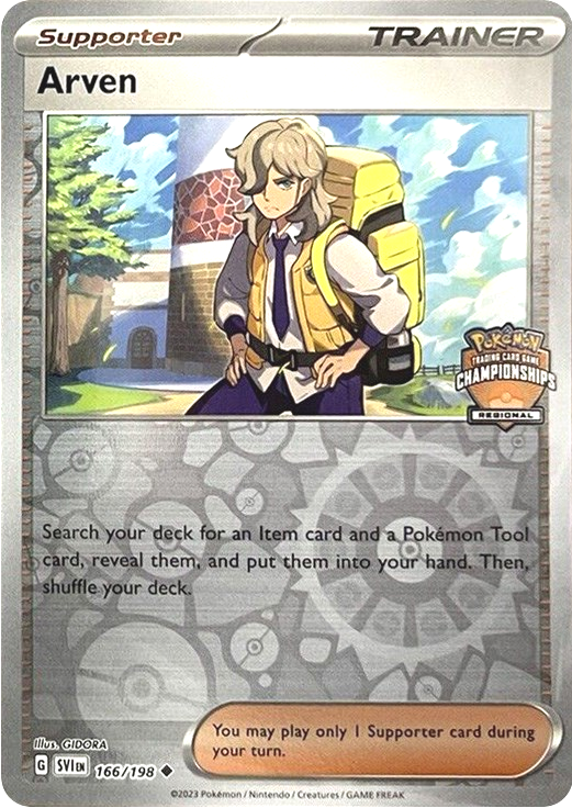 Arven (166/198) (Regional Championships) [League & Championship Cards] | Good Games North
