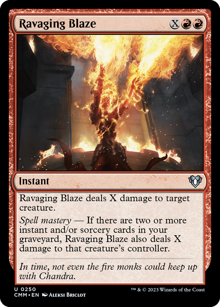 Ravaging Blaze [Commander Masters] | Good Games North