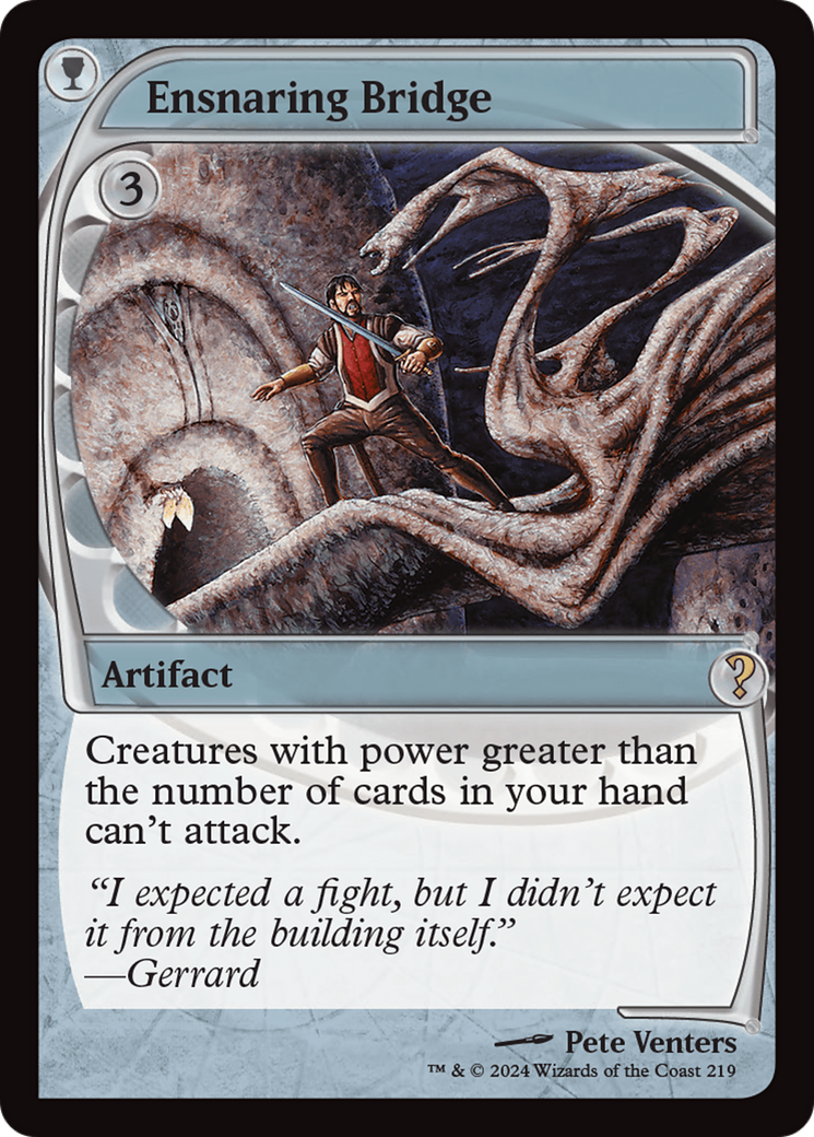 Ensnaring Bridge (Future Sight) [Mystery Booster 2] | Good Games North