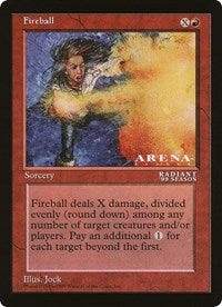 Fireball (Oversized) [Oversize Cards] | Good Games North