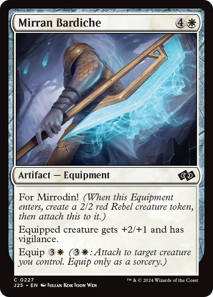 Mirran Bardiche [Foundations Jumpstart] | Good Games North