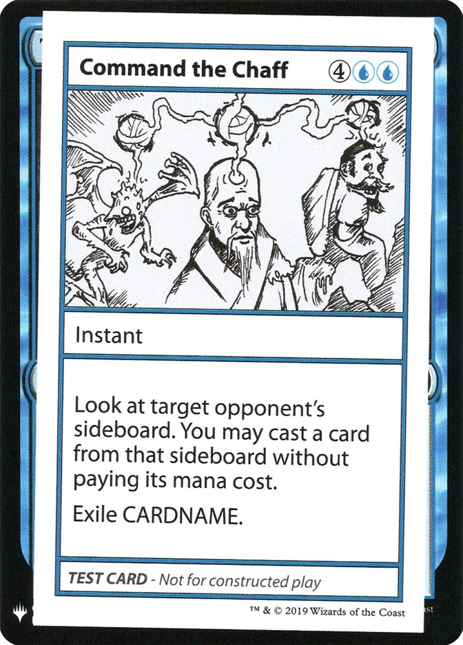 Command the Chaff [Mystery Booster Playtest Cards] | Good Games North