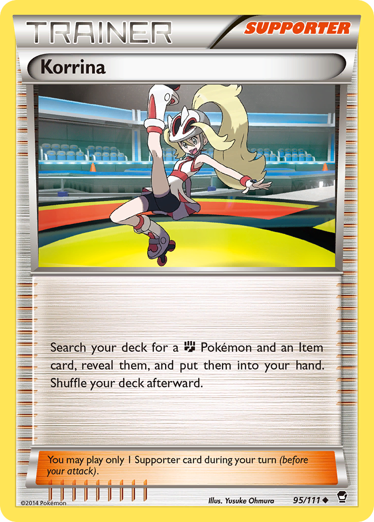 Korrina (95/111) [XY: Furious Fists] | Good Games North