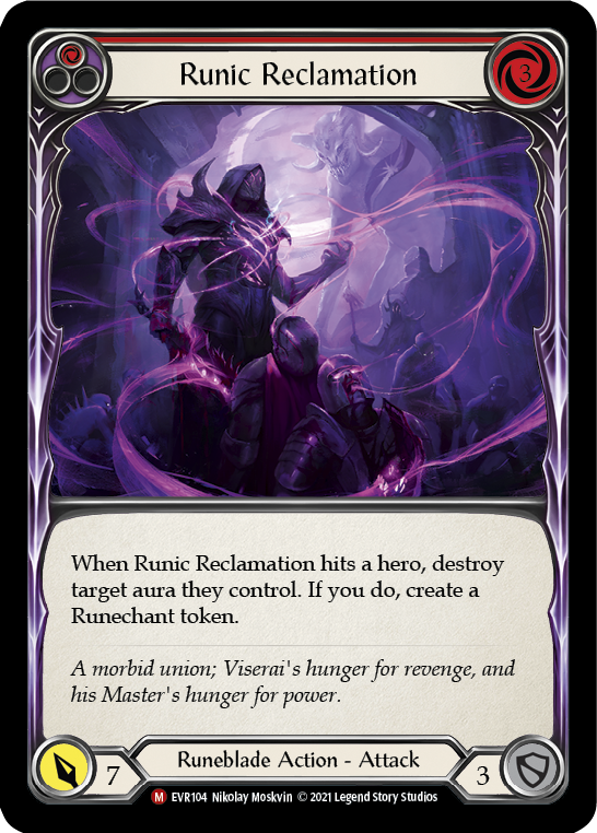 Runic Reclamation [EVR104] (Everfest)  1st Edition Rainbow Foil | Good Games North