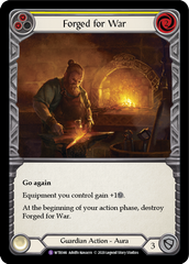 Forged for War [U-WTR046] (Welcome to Rathe Unlimited)  Unlimited Rainbow Foil | Good Games North
