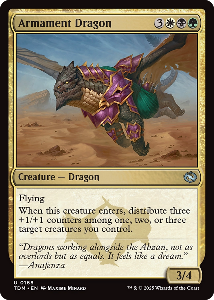 Armament Dragon [Tarkir: Dragonstorm] | Good Games North