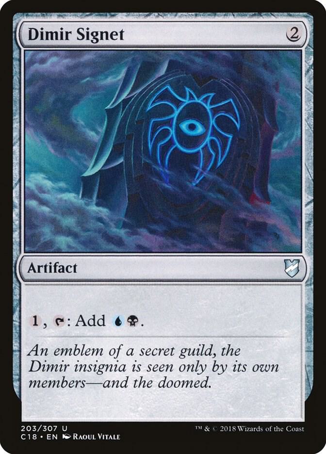Dimir Signet 203/307 (Commander 2018)  | Good Games North