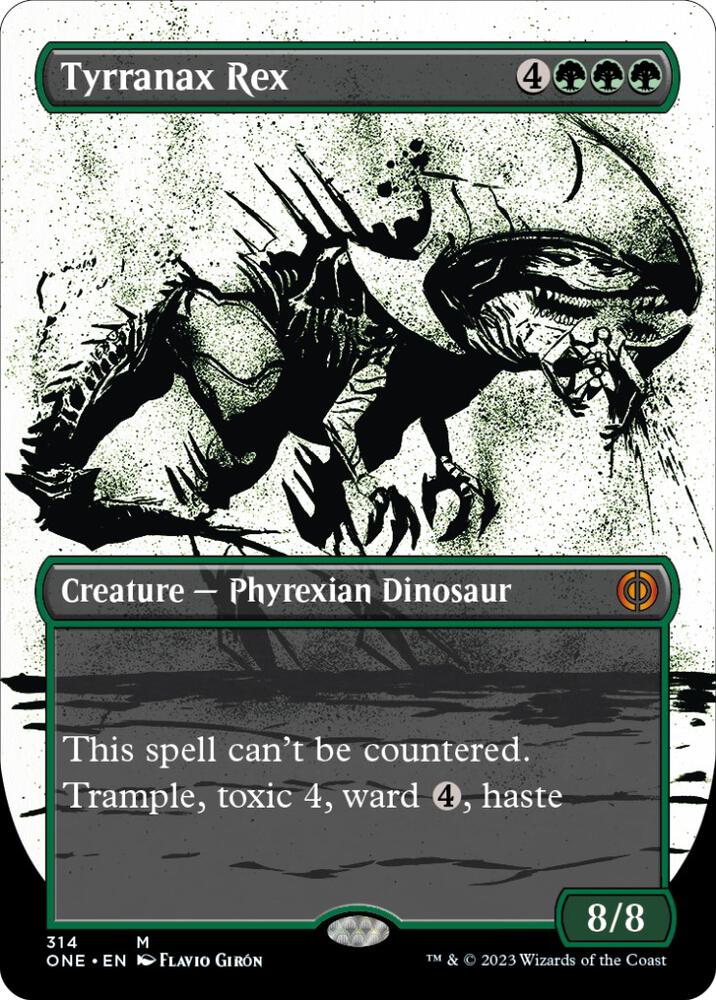 Tyrranax Rex Showcase (Phyrexia: All Will Be One)  | Good Games North