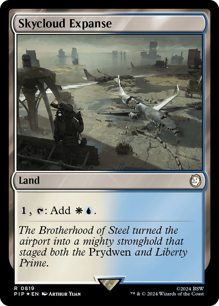 Skycloud Expanse (Surge Foil) [Fallout] | Good Games North