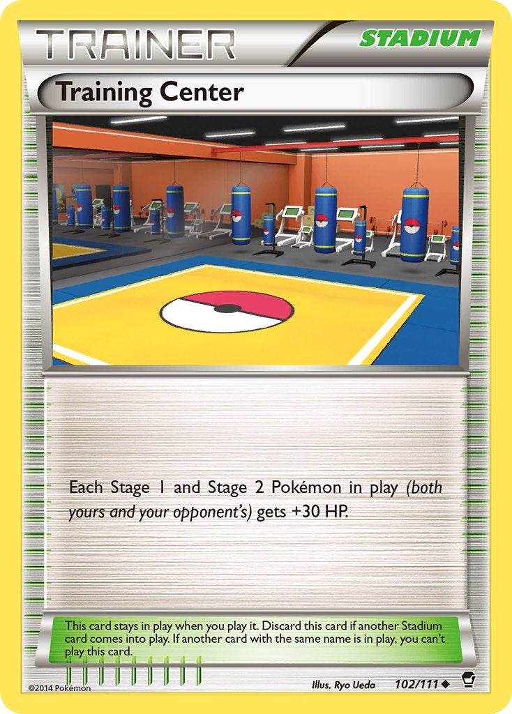 Training Center (102/111) [XY: Furious Fists] | Good Games North