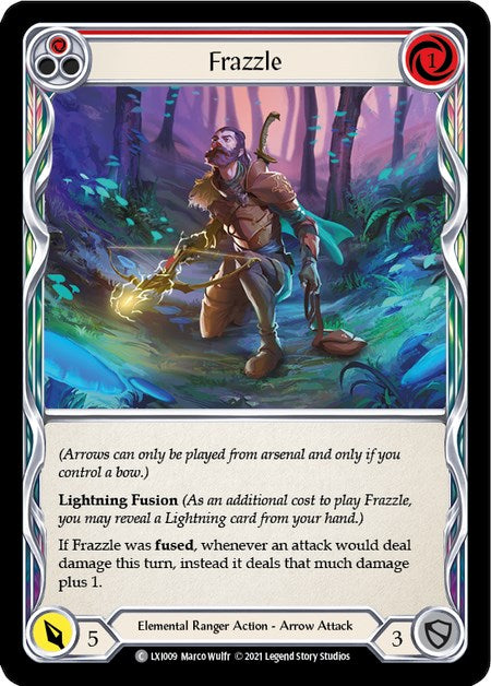 Frazzle (Red) [LXI009] (Tales of Aria Lexi Blitz Deck)  1st Edition Normal | Good Games North