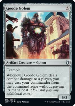 Geode Golem (Commander Legends: Battle for Baldur's Gate)  | Good Games North