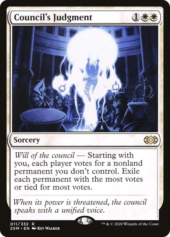 Council's Judgment 11/322 (Double Masters)  - Foil | Good Games North