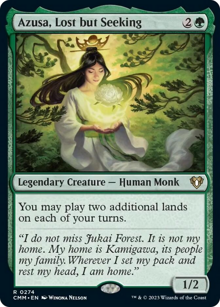 Azusa, Lost but Seeking [Commander Masters] | Good Games North